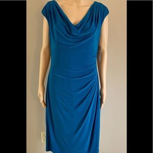 Lauren by Ralph Lauren Peacock Blue Dress - 12